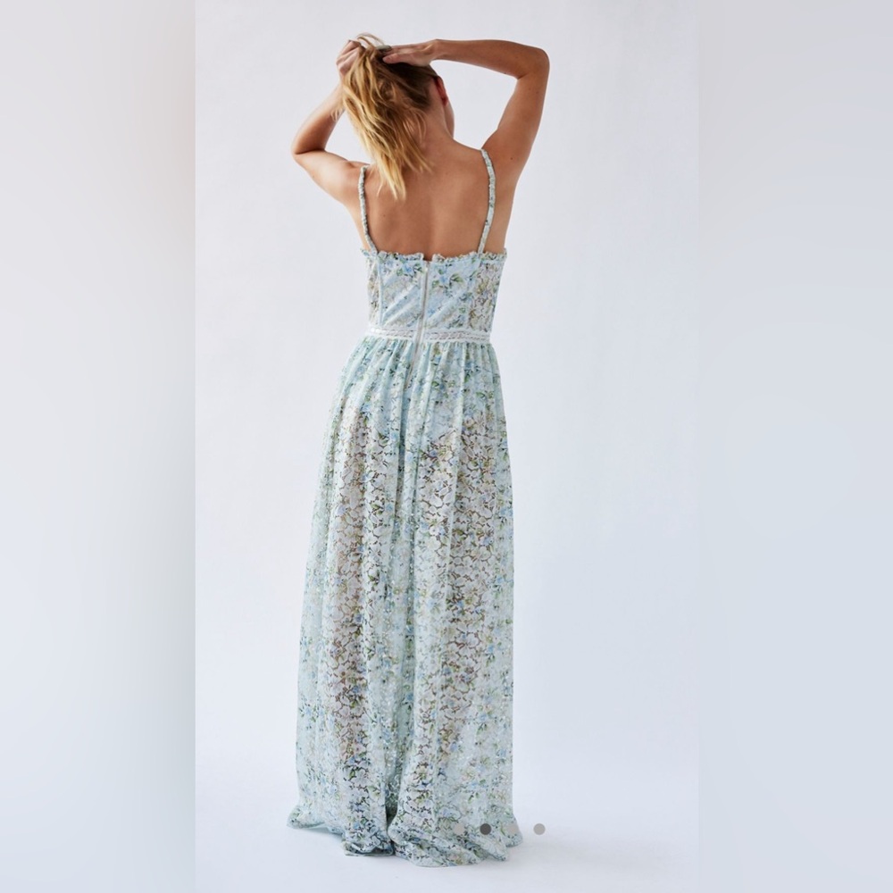 ✨For Love & Lemons Cecelia Maxi Dress M✨ - Picture 2 of 12